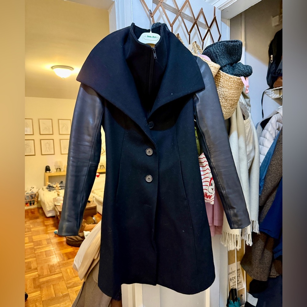 Soia & Kyo Black Wool Jacket size XS